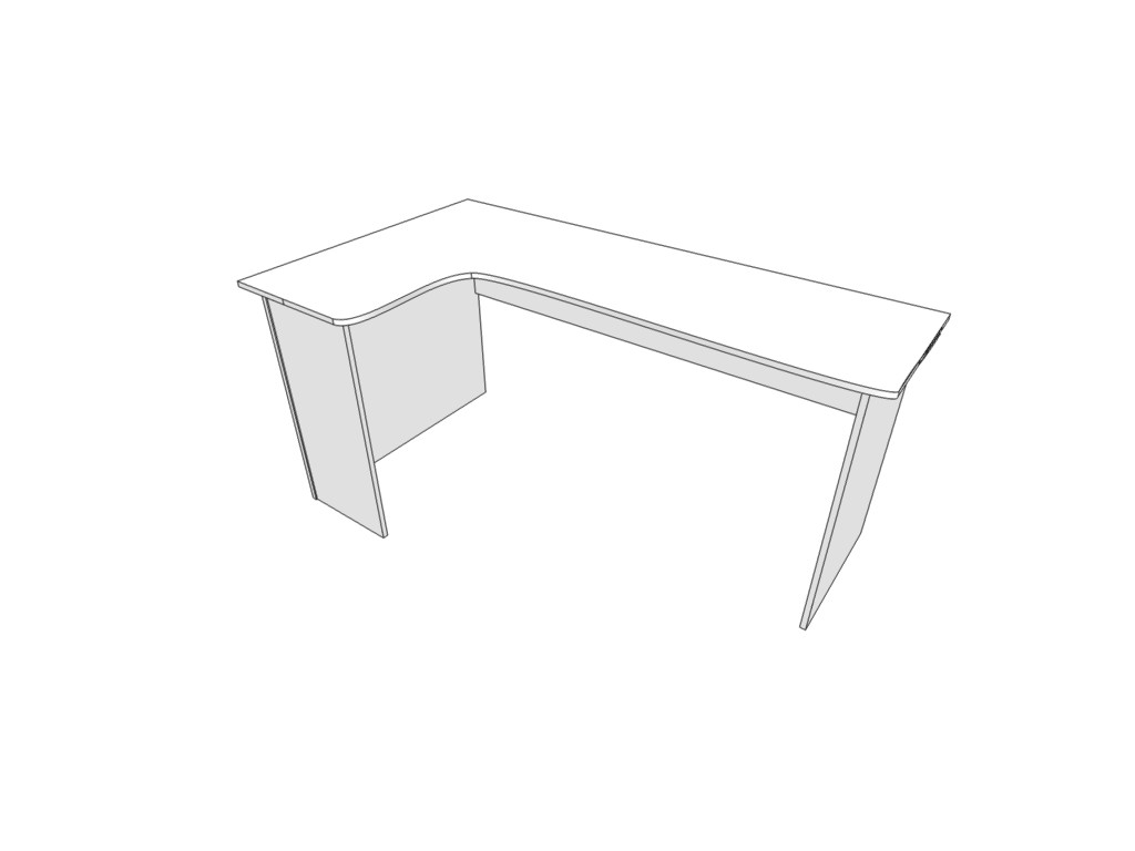 картинка Стол учителя с выкатной тумбой от магазина Одежда+