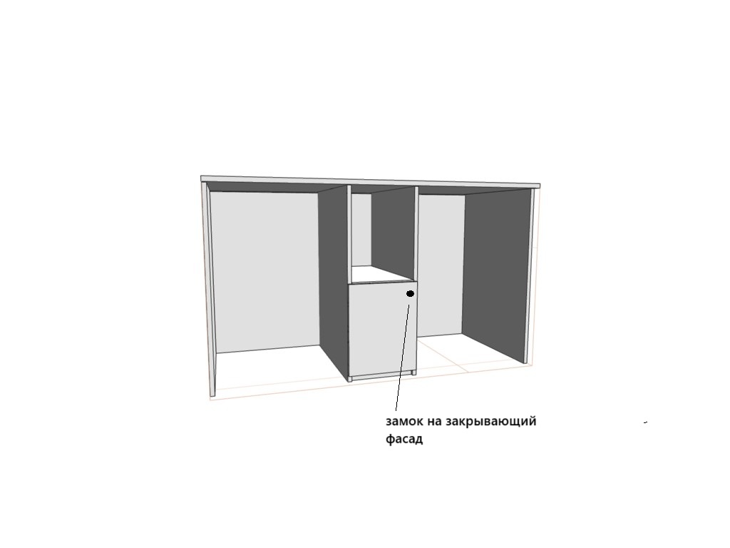 картинка Стол-тумба для швейной машины и оверлока от магазина Одежда+